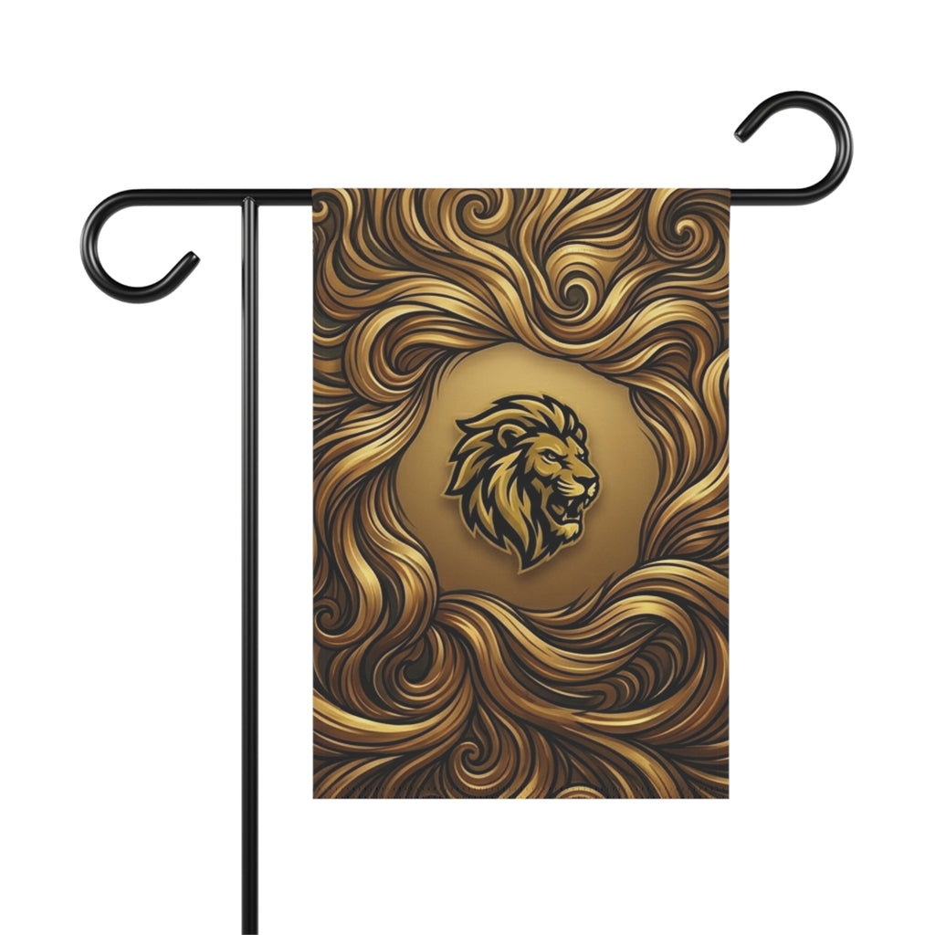 Lion Mane Garden Flag — Decorative House & Yard Banner