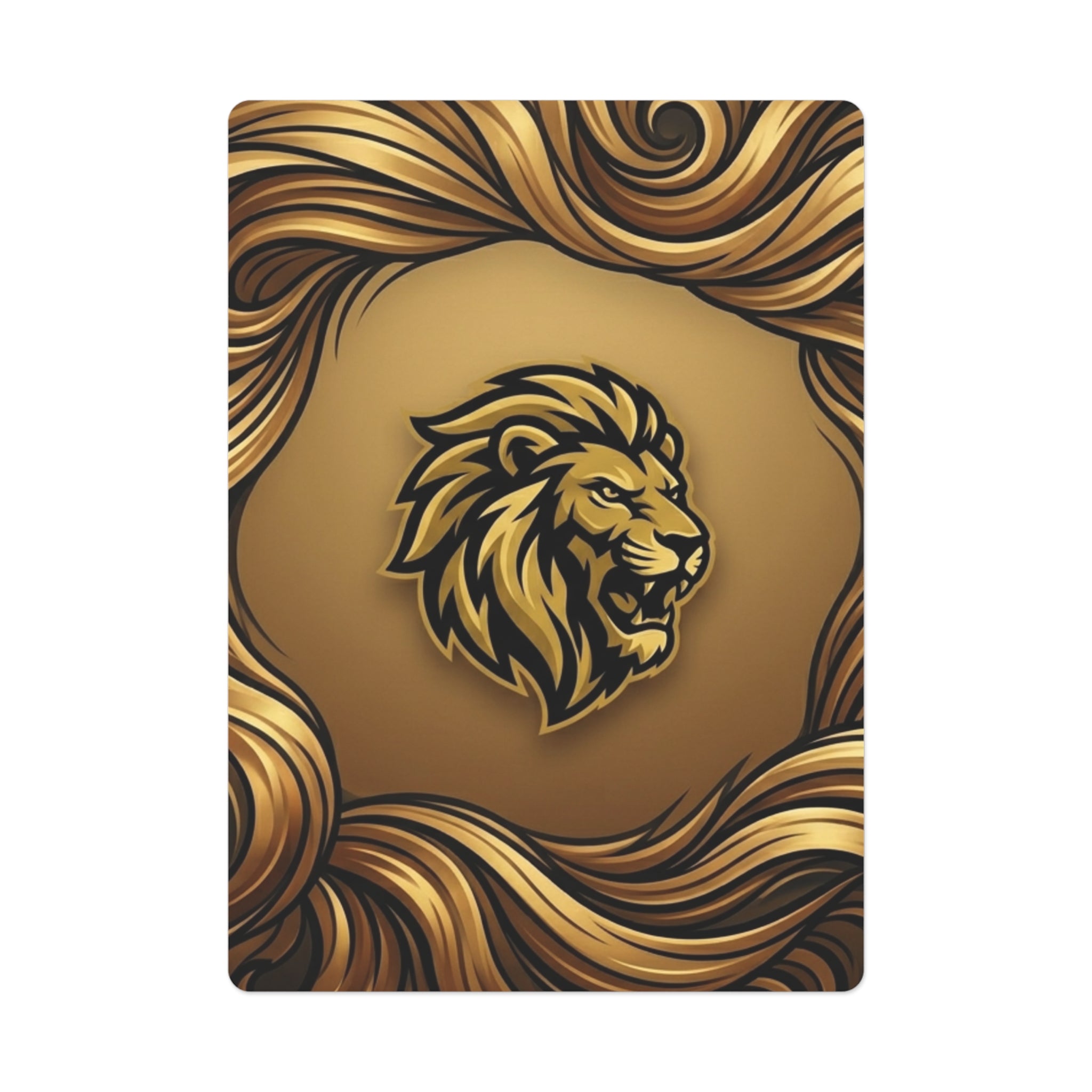 Lion Poker Cards