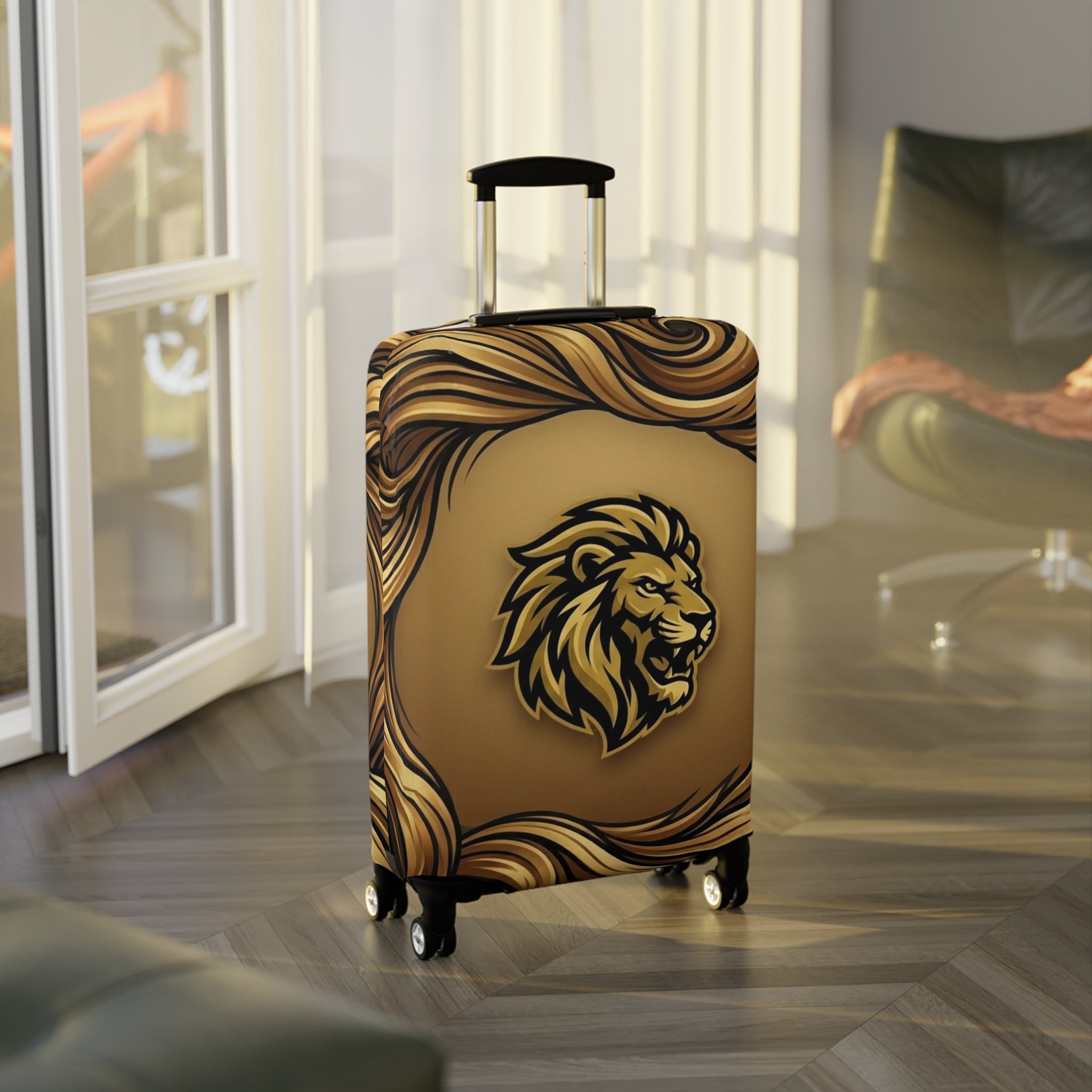 Copy of Lion Luggage Cover