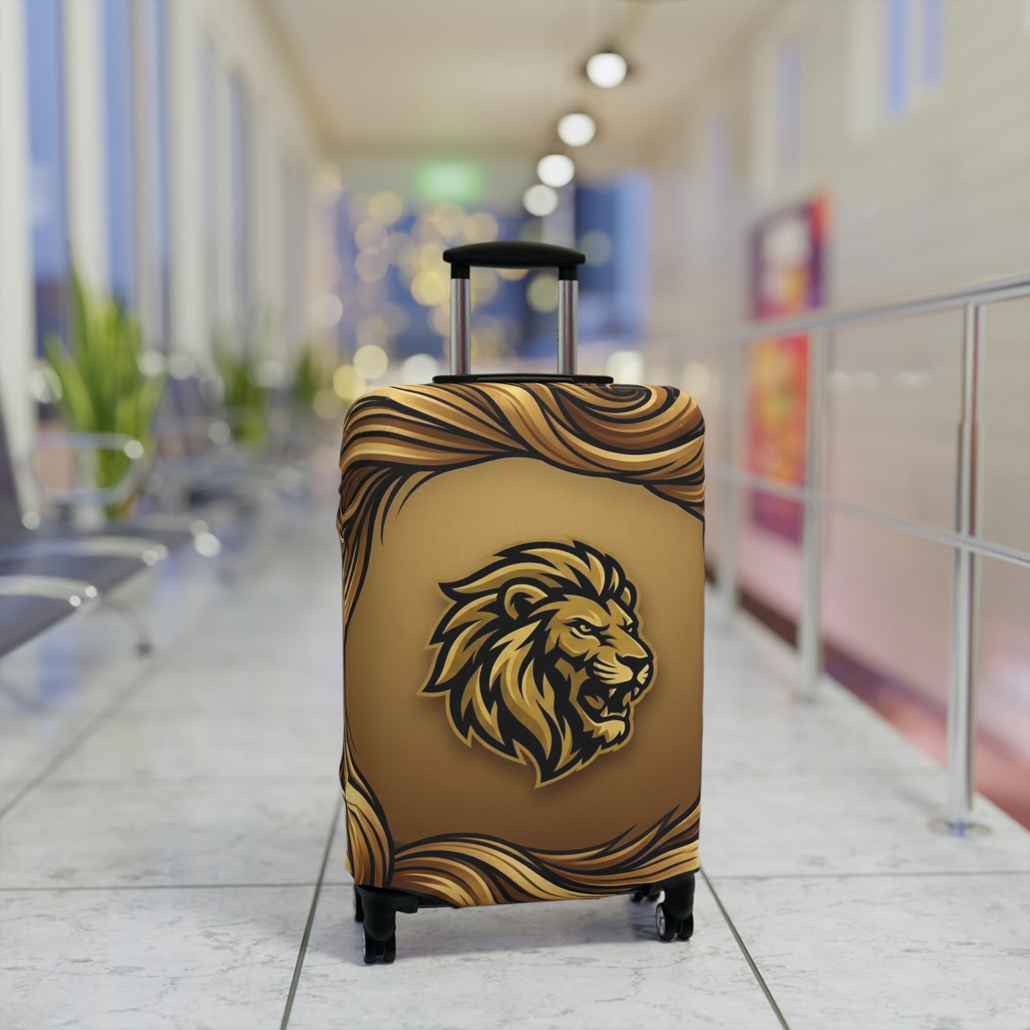 Copy of Lion Luggage Cover