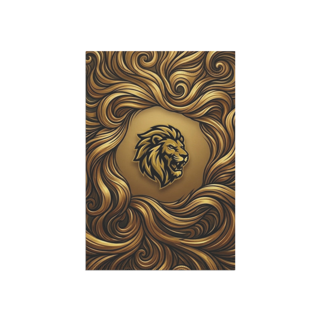 Lion Mane Garden Flag — Decorative House & Yard Banner