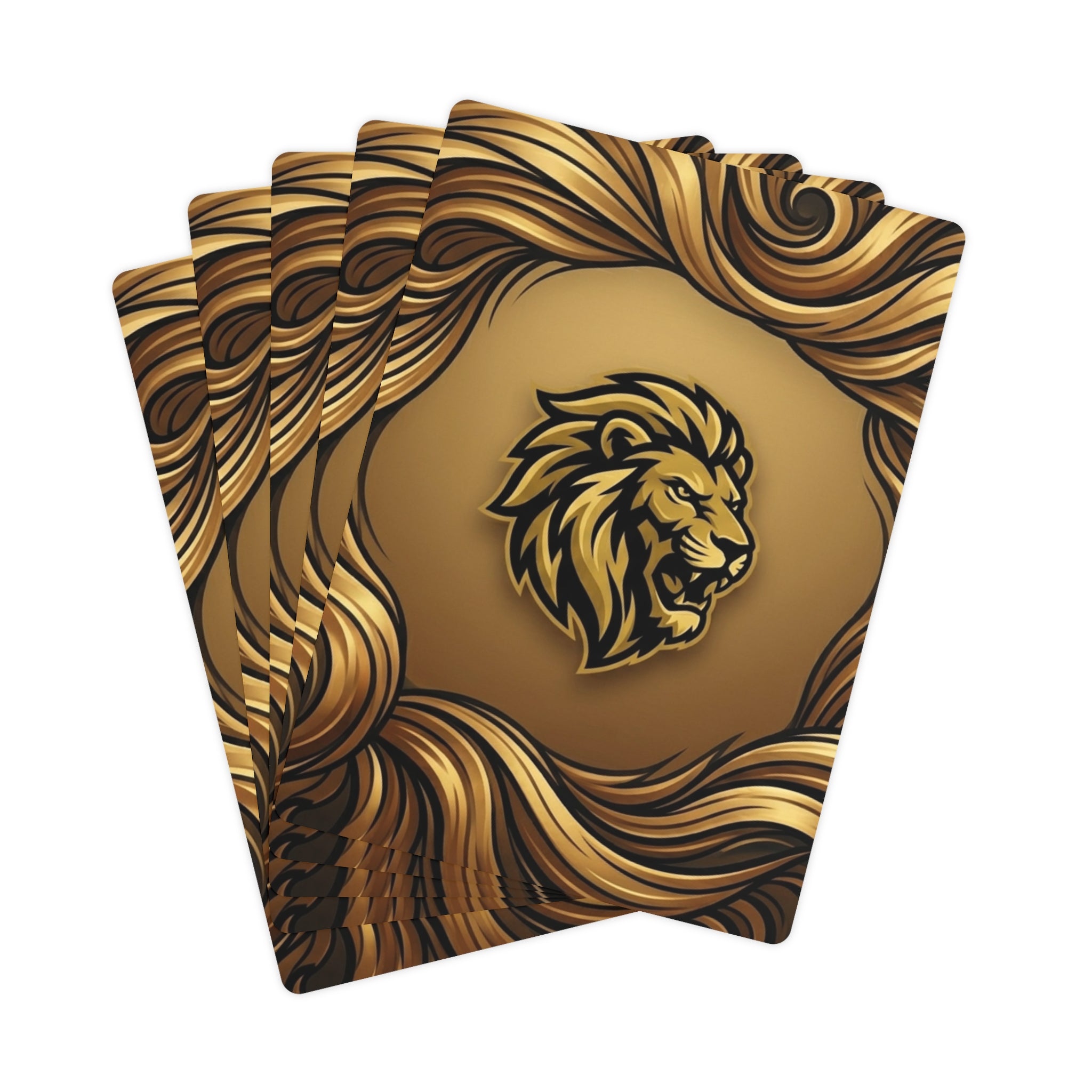 Lion Poker Cards