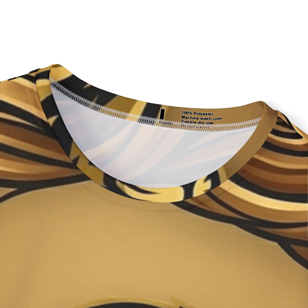 Gold Lion All-Over Print Sports Jersey