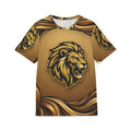 Gold Lion All-Over Print Sports Jersey