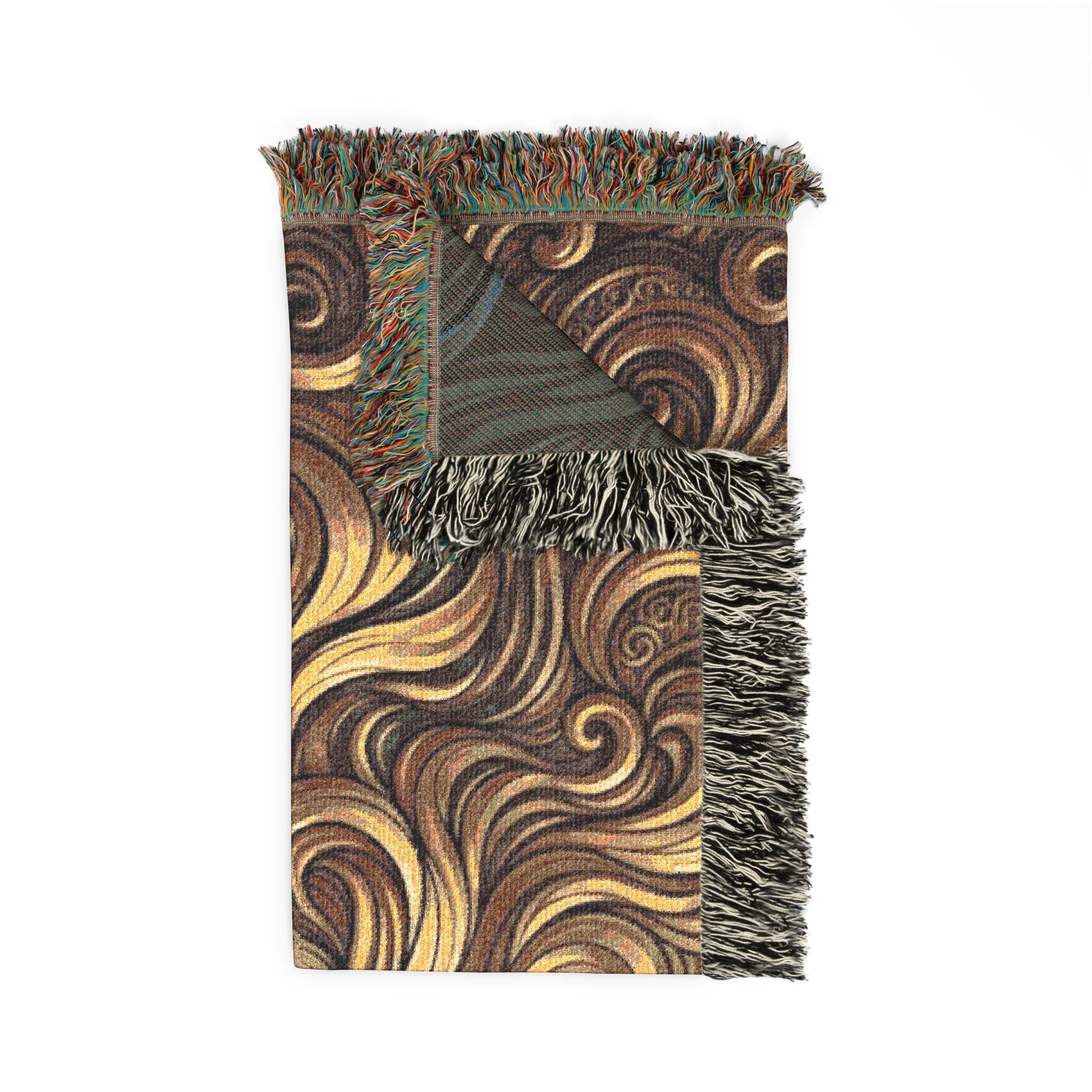 Woven Lion Blanket